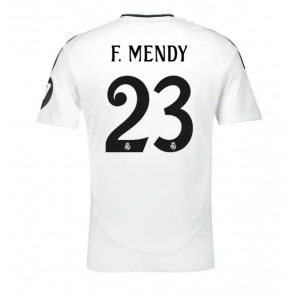 Real Madrid Ferland Mendy #23 Replika Hjemmebanetrøje 2024-25 Kortærmet